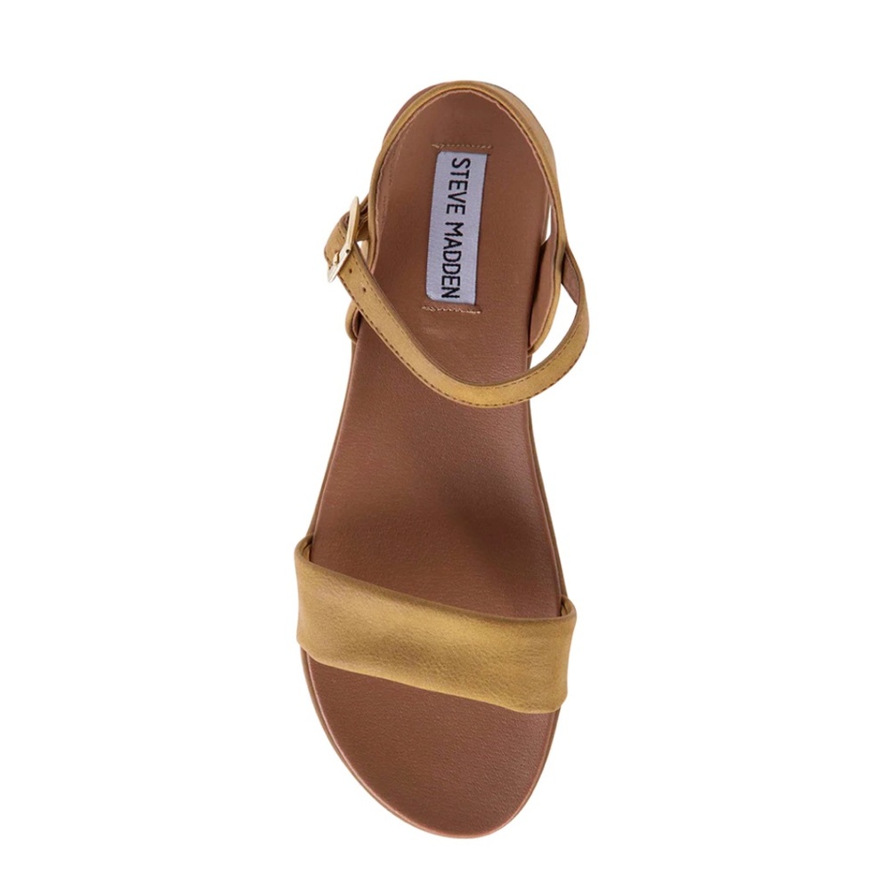 STEVE MADDEN DAELYN TAN SANDALS - Picture 5 of 8